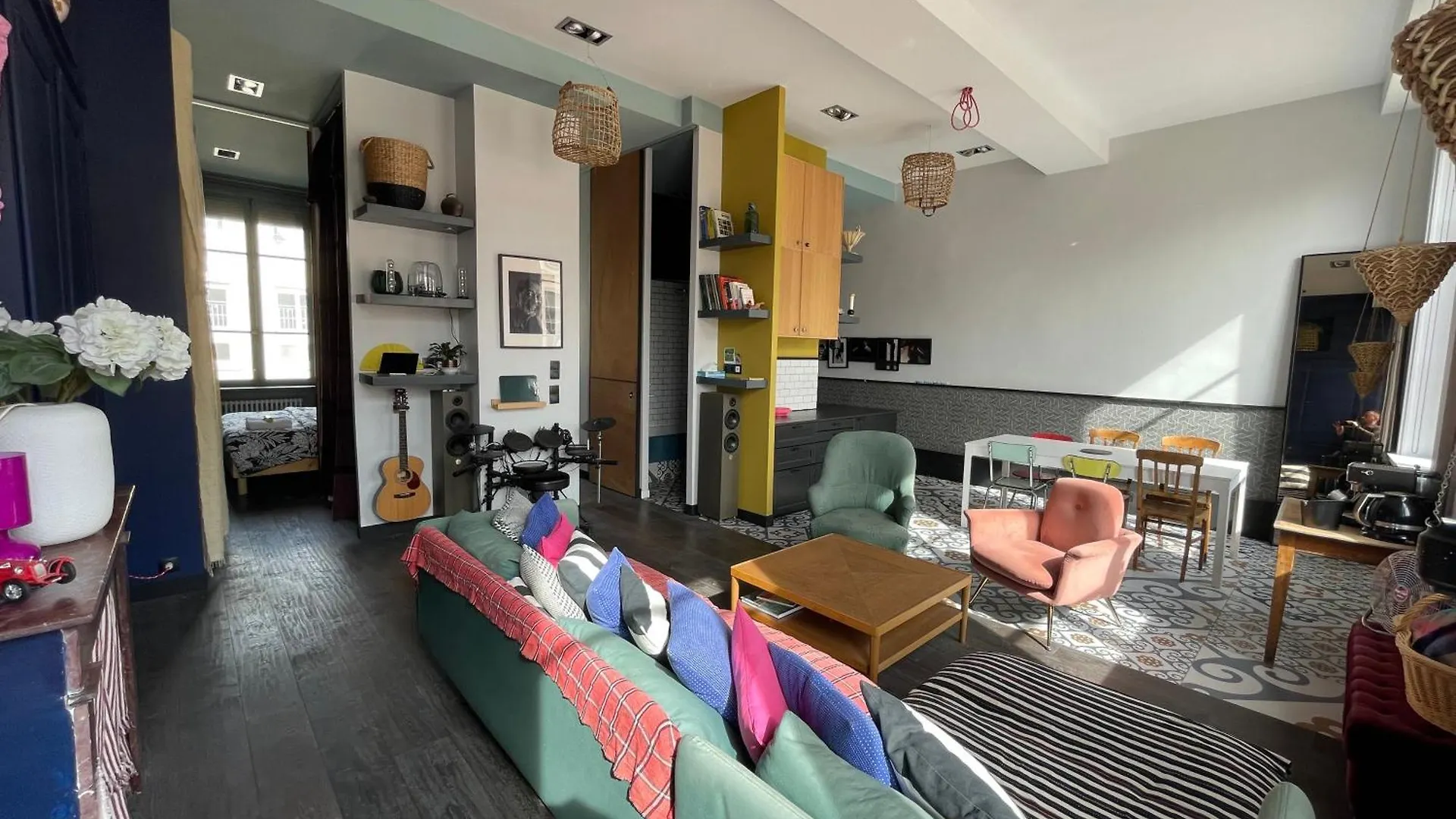 Apartment Ferienwohnung Lyon4 Cocooning Centre Croix Rousse 86M2-4P